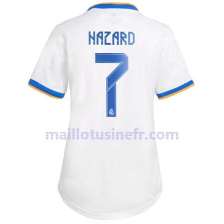 Maillot de Foot Real Madrid Eden Hazard 7 Domicile 2021-22 - Femme
